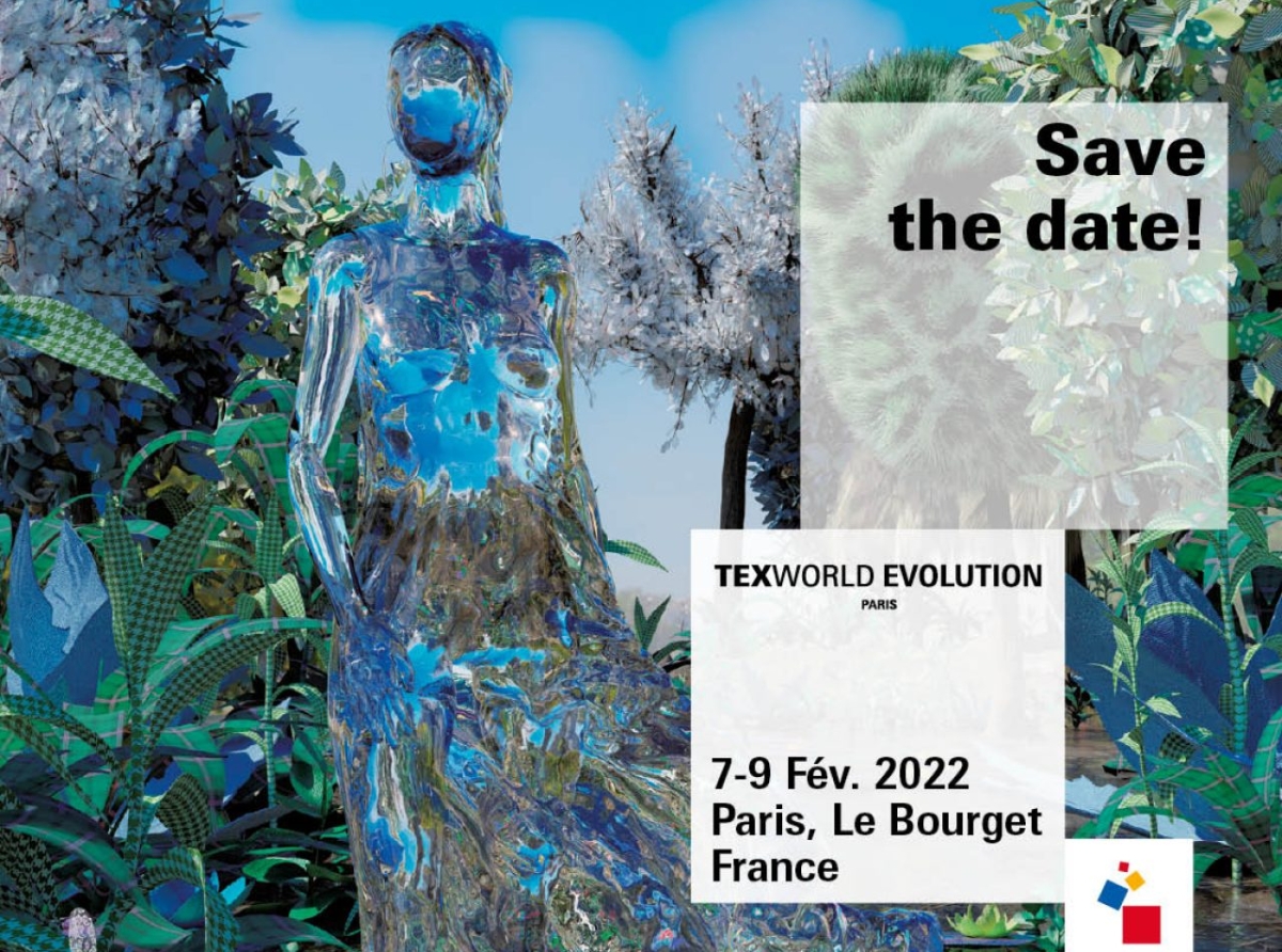Texworld Evolution Paris in their usual format: from Monday 7th to Wednesday 9th of February 2022!